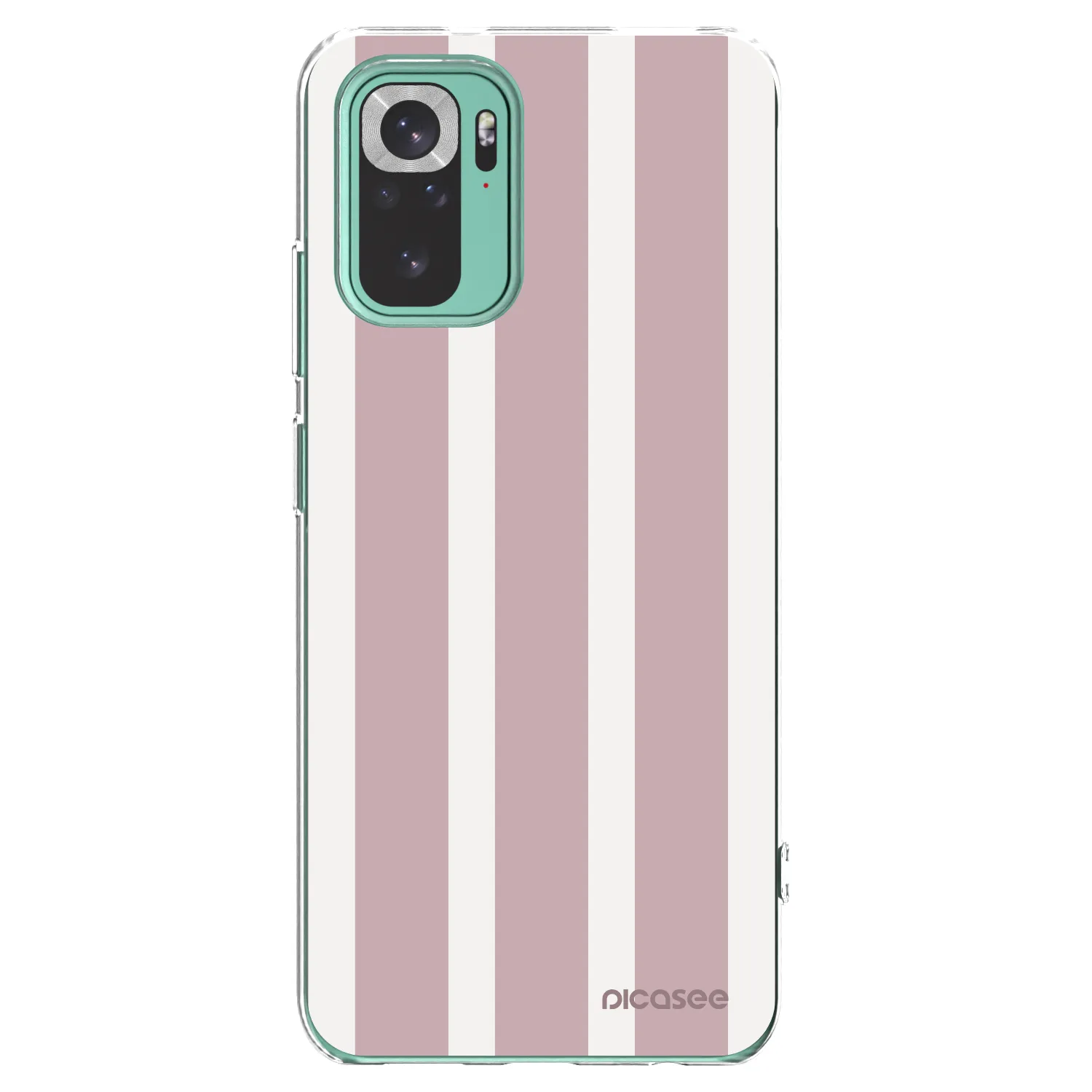 Picasee silikonska prozirna maskica za Xiaomi Redmi Note 10 Pro - Velvet sun