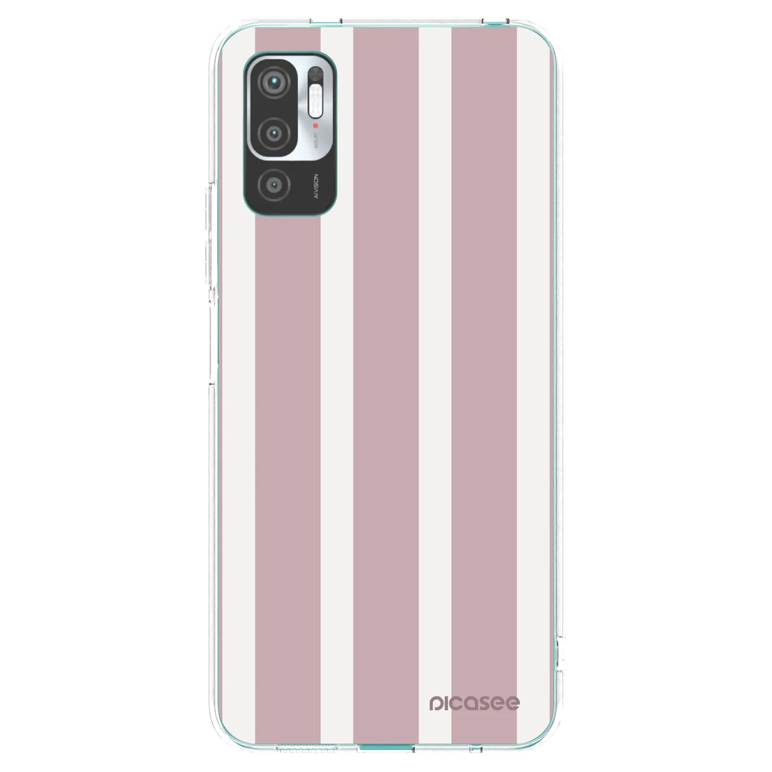 Picasee silikonska prozirna maskica za Xiaomi Redmi Note 10 5G - Velvet sun