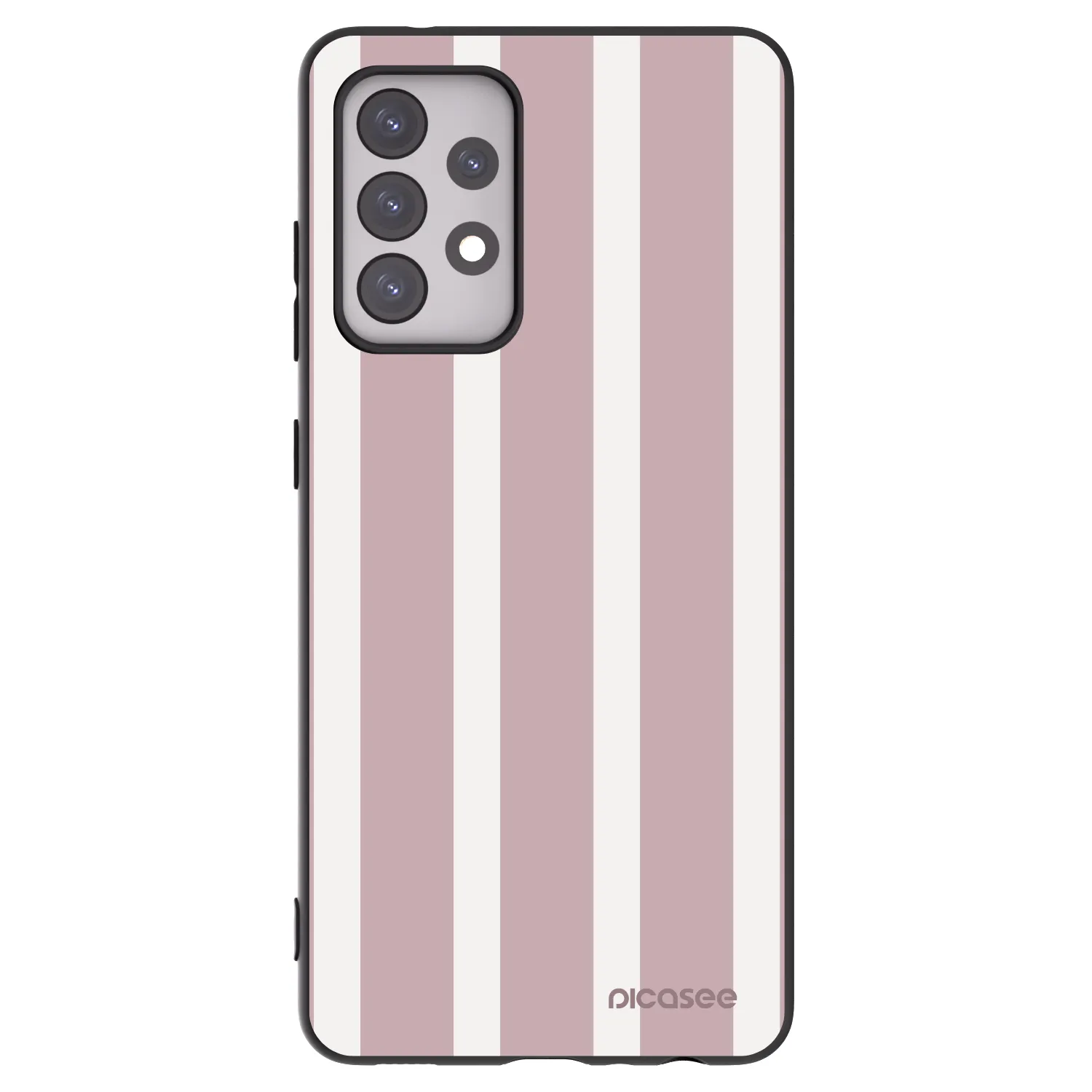 Picasee crna silikonska maskica za Samsung Galaxy A52s 5G A528B - Velvet sun