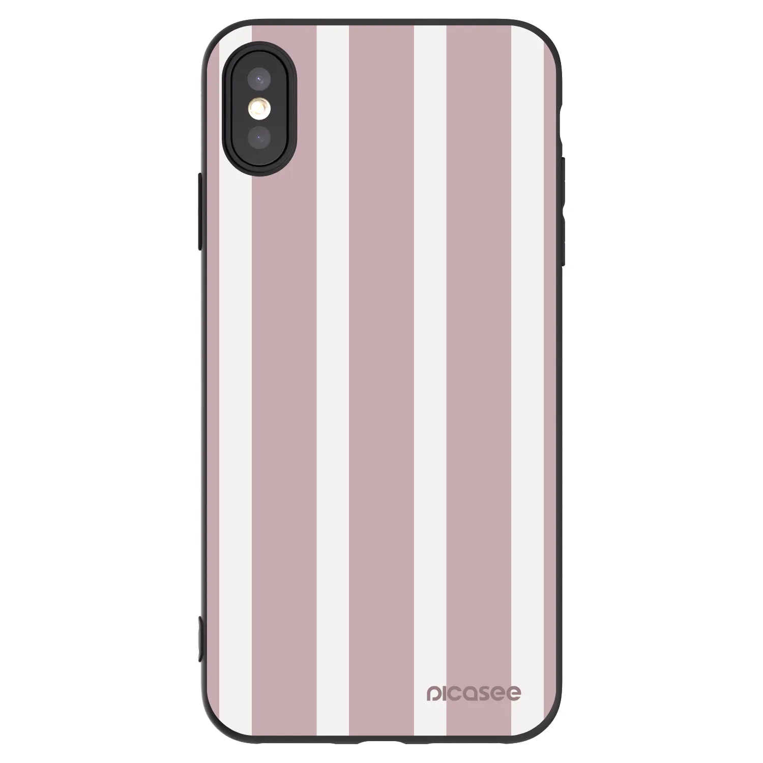 Picasee crna silikonska maskica za Apple iPhone XS Max - Velvet sun