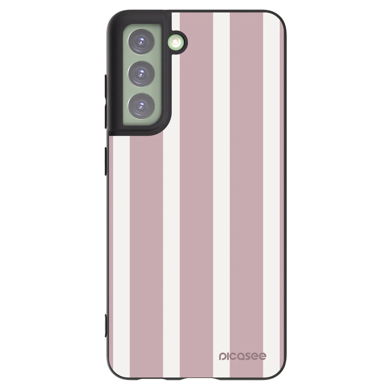 Picasee crna silikonska maskica za Samsung Galaxy S21 FE 5G - Velvet sun