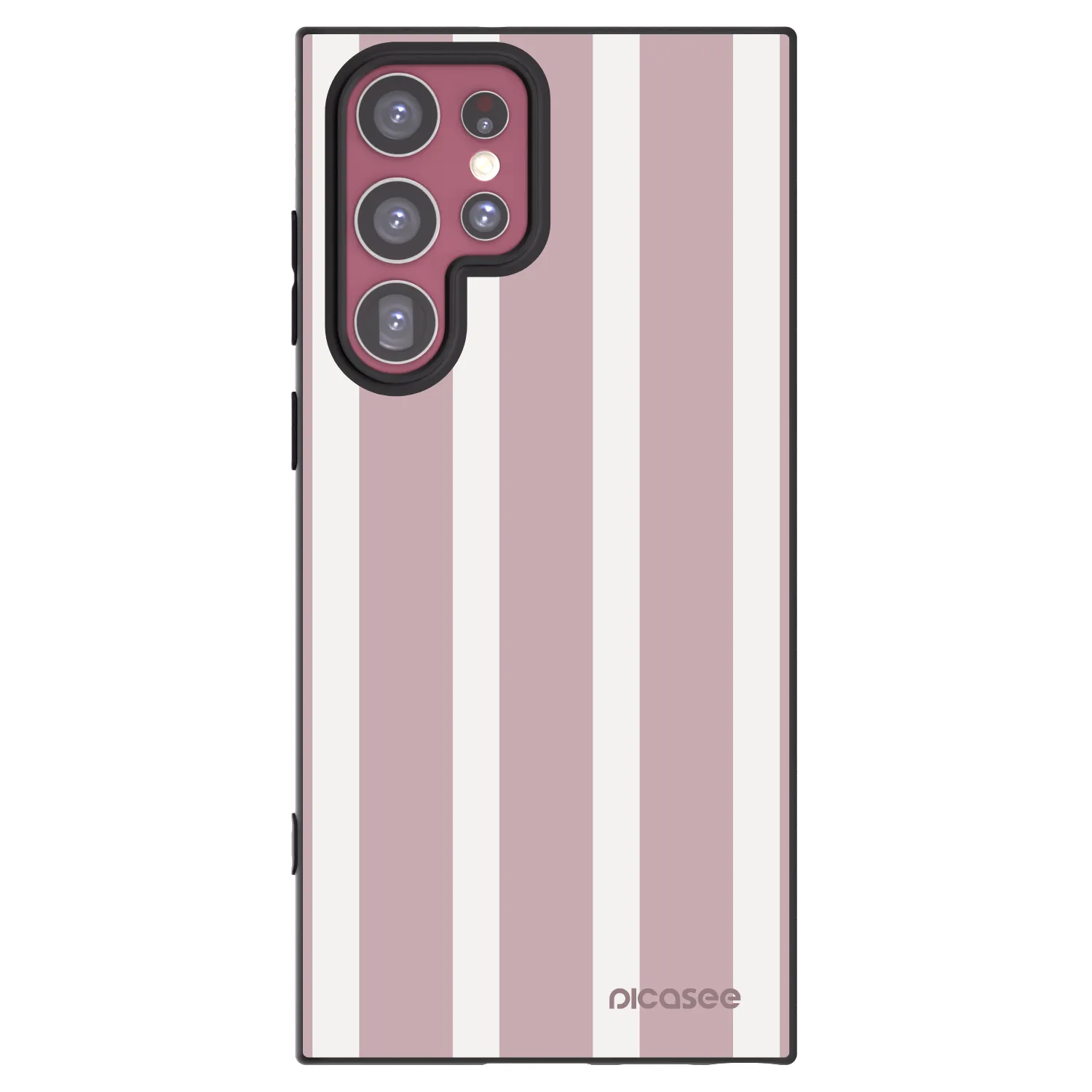 Picasee crna silikonska maskica za Samsung Galaxy S22 Ultra 5G - Velvet sun
