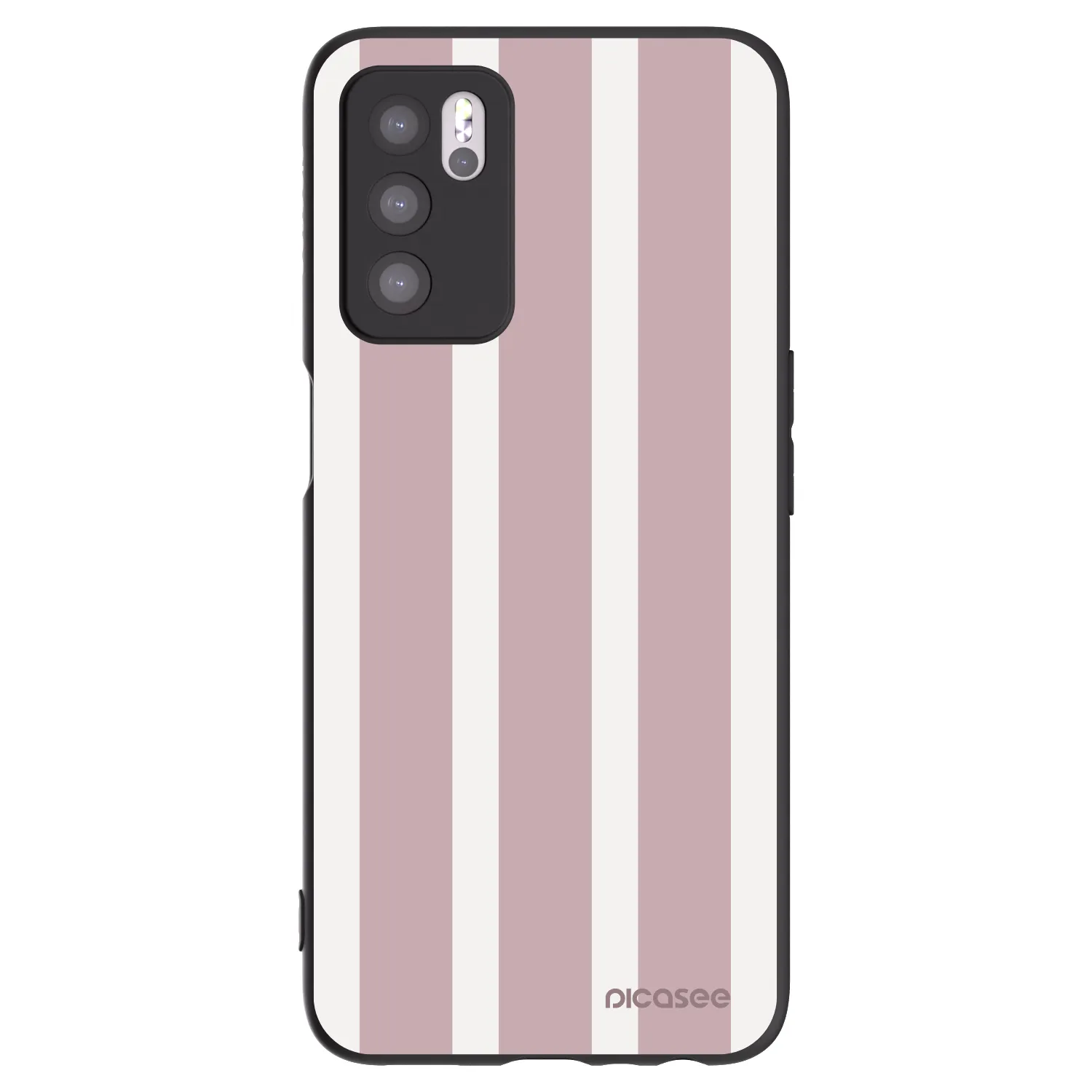 Picasee crna silikonska maskica za OPPO A16s - Velvet sun