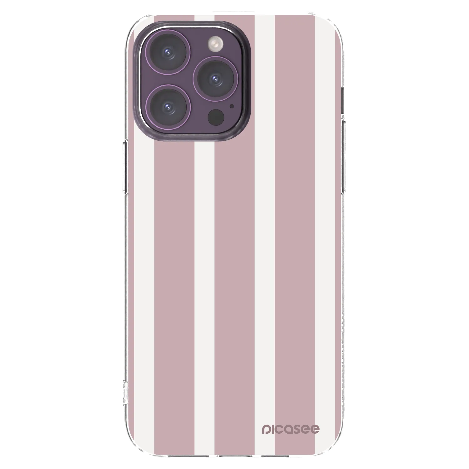 Picasee silikonska prozirna maskica za Apple iPhone 14 Pro Max - Velvet sun