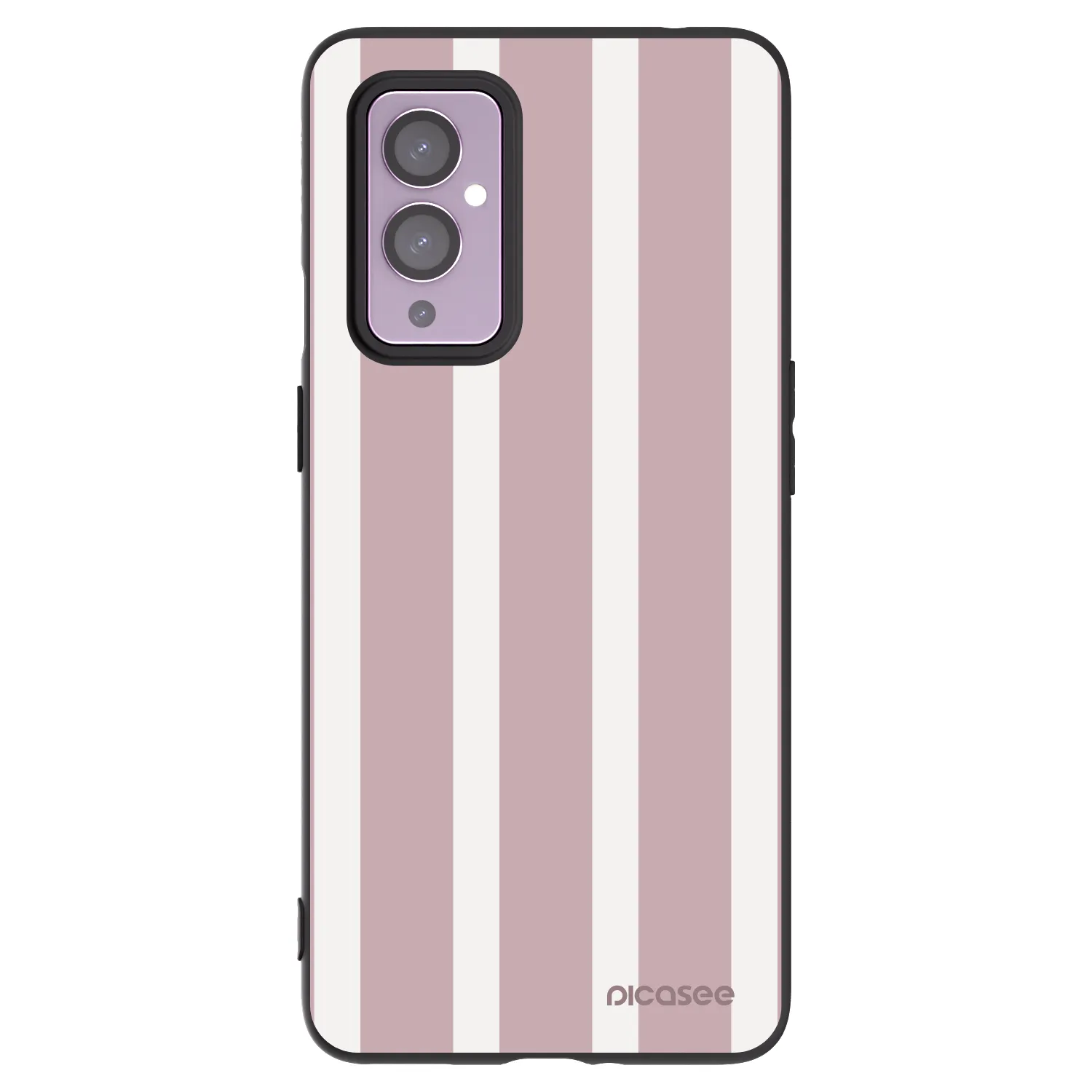Picasee crna silikonska maskica za OnePlus 9 - Velvet sun