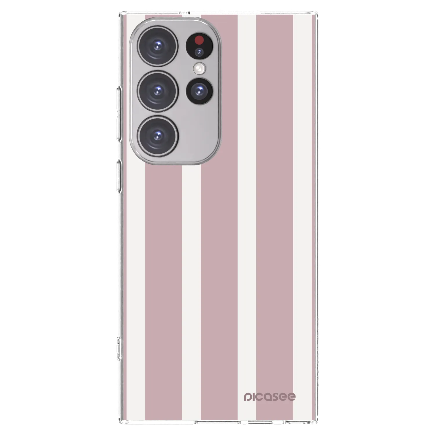 Picasee silikonska prozirna maskica za Samsung Galaxy S23 Ultra 5G - Velvet sun