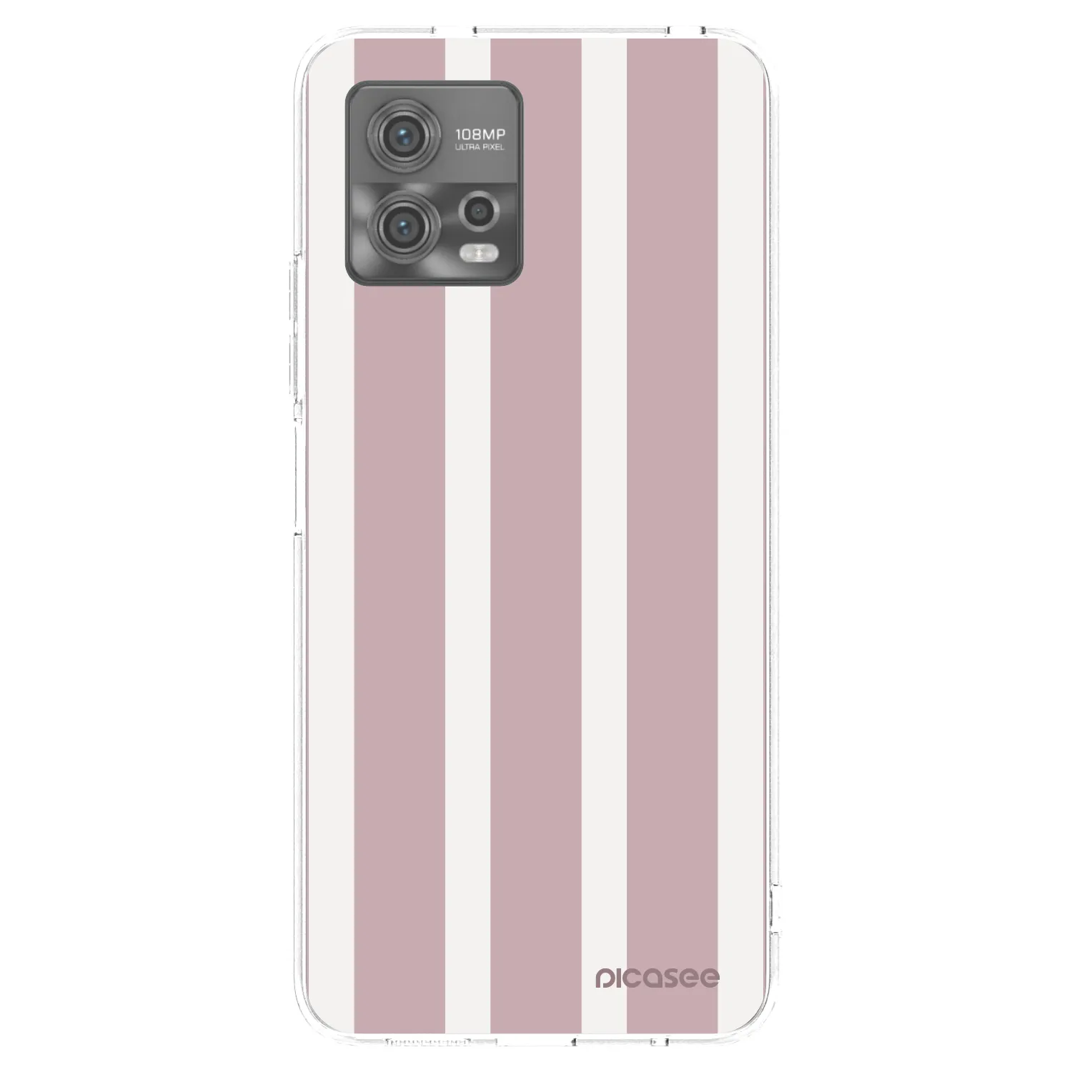 Picasee silikonska prozirna maskica za Motorola Moto G72 - Velvet sun
