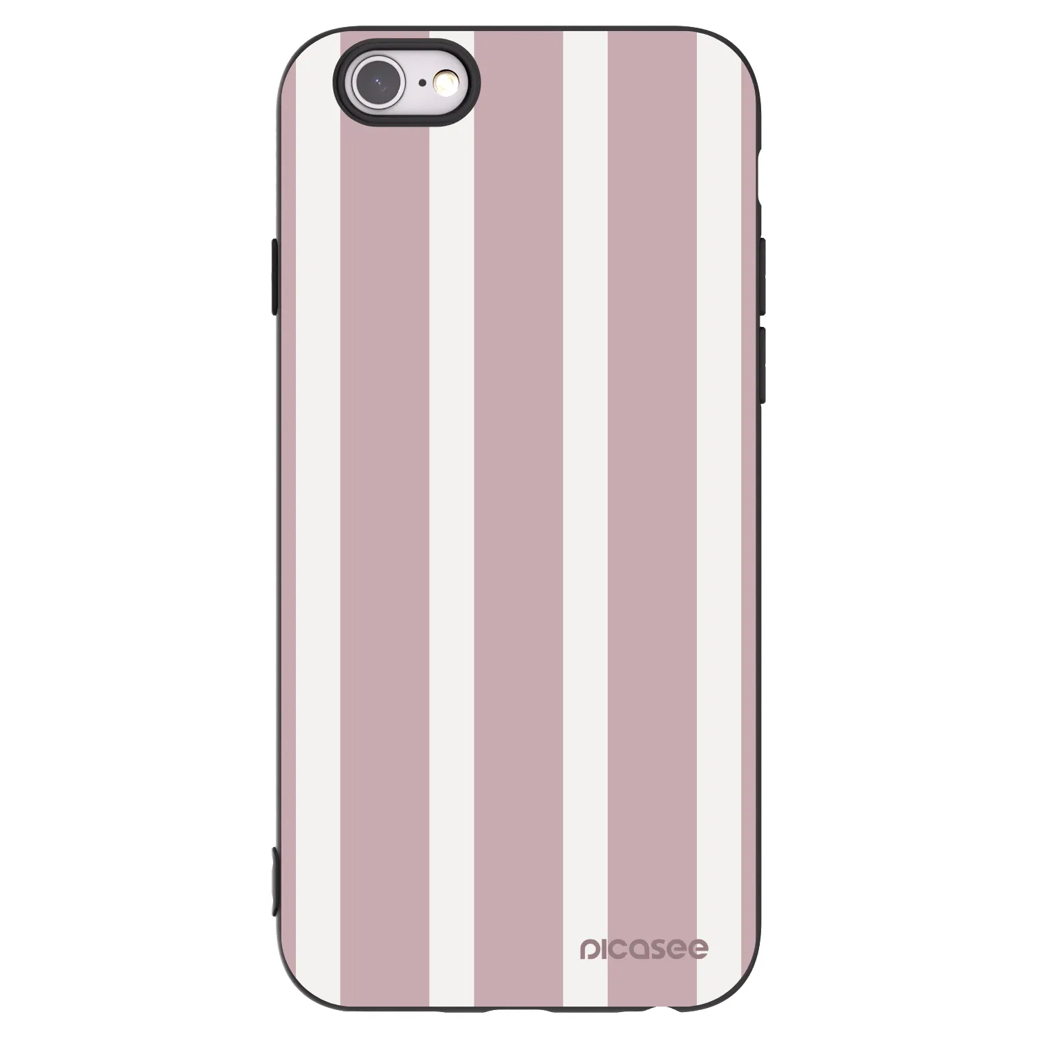 Picasee crna silikonska maskica za Apple iPhone 6/6S - Velvet sun