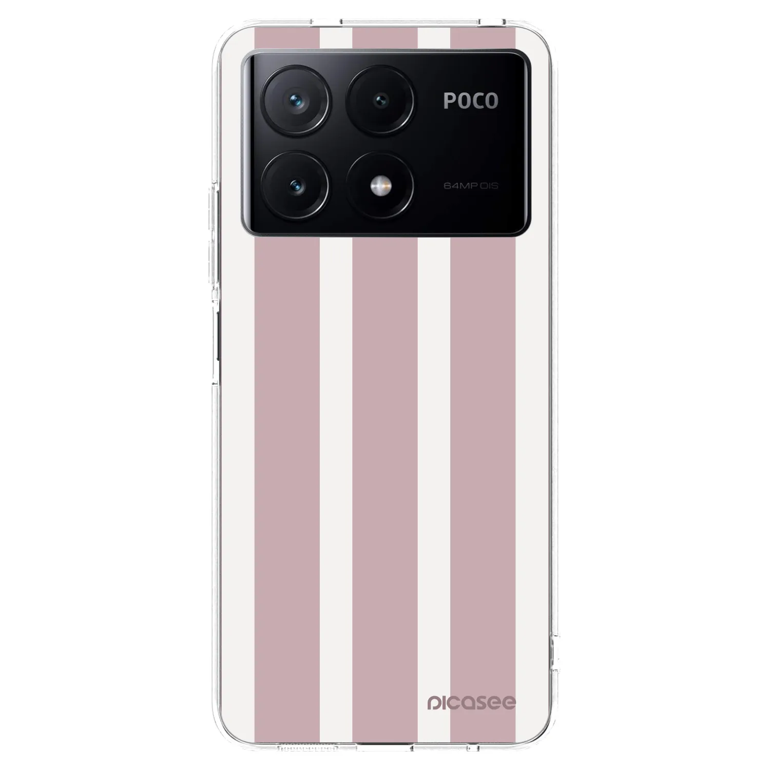 Picasee silikonska prozirna maskica za Xiaomi Poco X6 Pro - Velvet sun