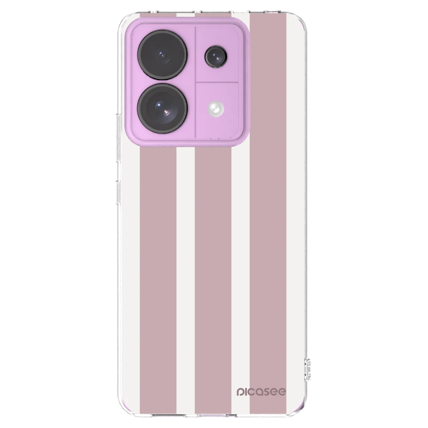 Picasee silikonska prozirna maskica za Xiaomi Redmi Note 13 Pro 5G - Velvet sun