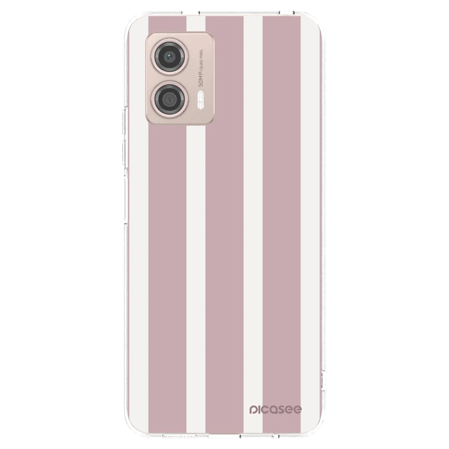 Picasee silikonska prozirna maskica za Motorola Moto G53 5G - Velvet sun