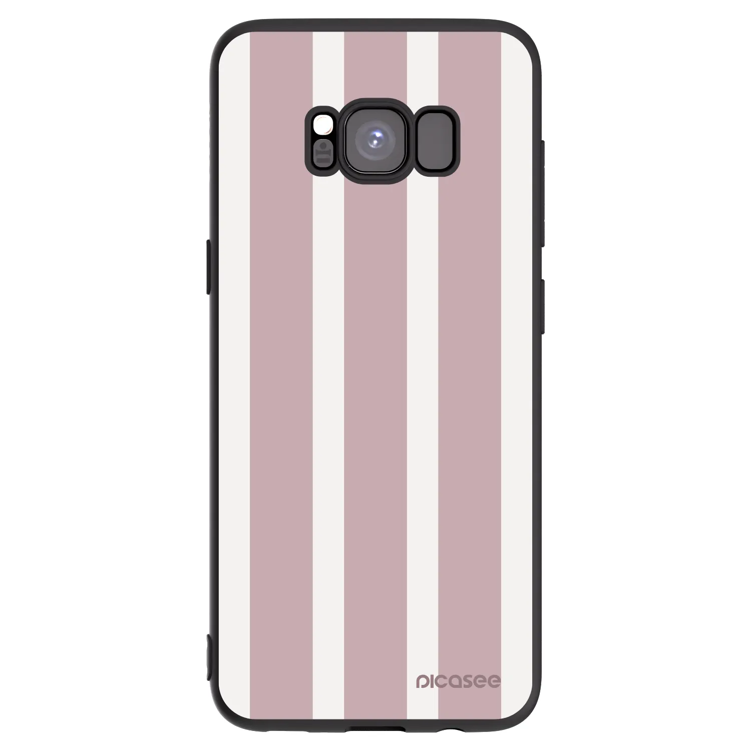 Picasee crna silikonska maskica za Samsung Galaxy S8 G950F - Velvet sun