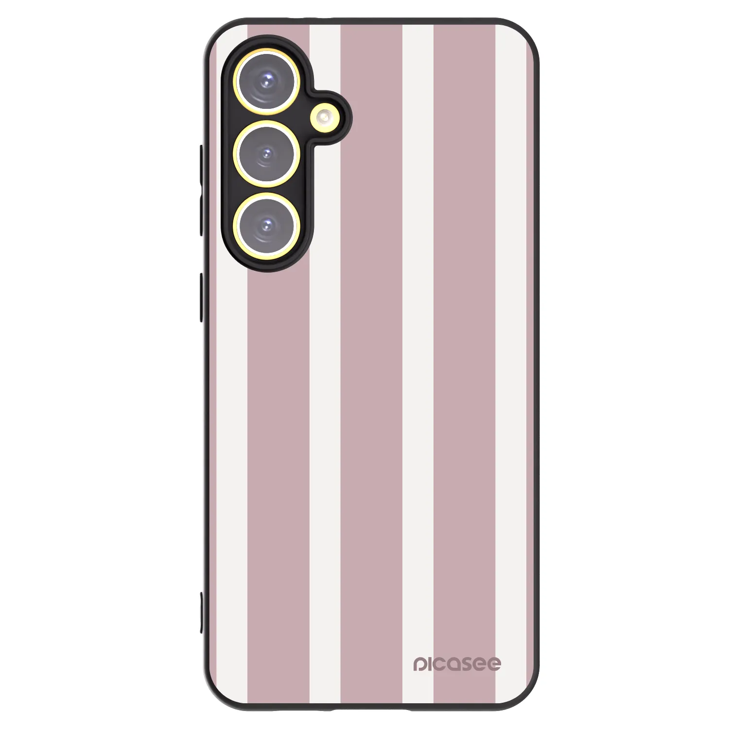 Picasee crna silikonska maskica za Samsung Galaxy S24 FE S721B - Velvet sun