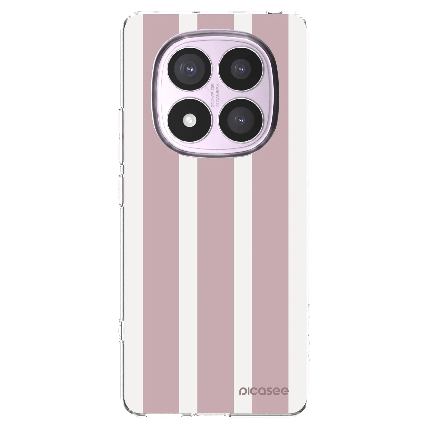 Picasee silikonska prozirna maskica za Xiaomi Redmi Note 14 Pro 5G - Velvet sun