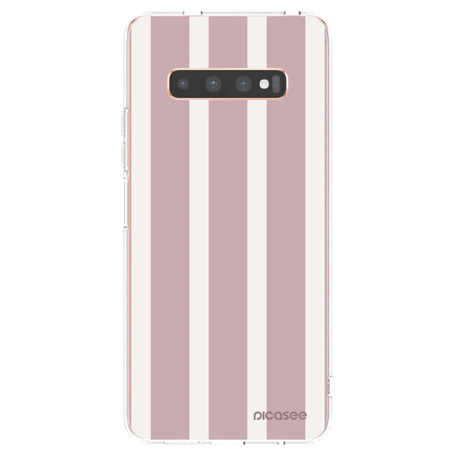 Picasee silikonska prozirna maskica za Samsung Galaxy S10 Plus G975 - Velvet sun
