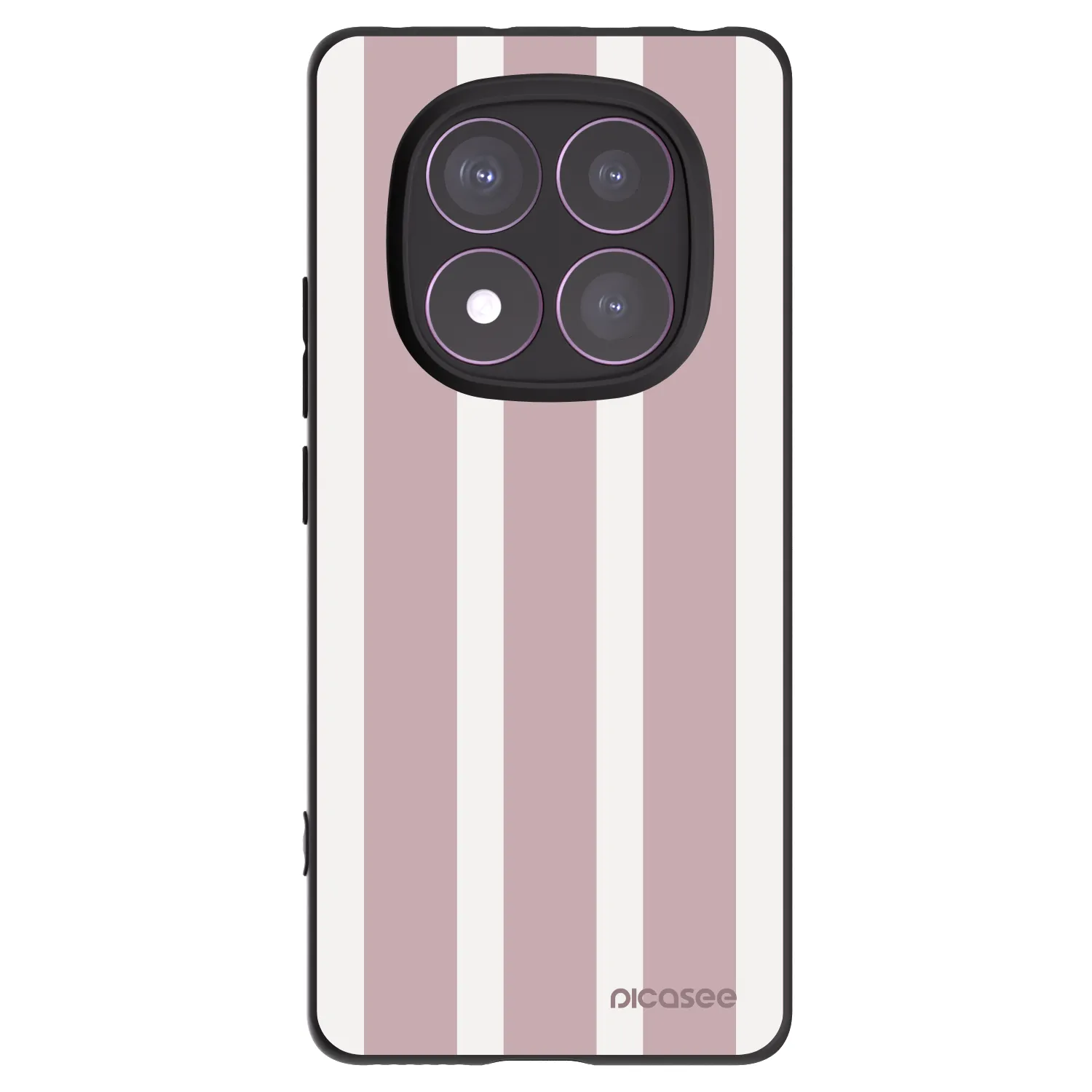 Picasee crna silikonska maskica za Xiaomi Redmi Note 14 Pro 4G - Velvet sun
