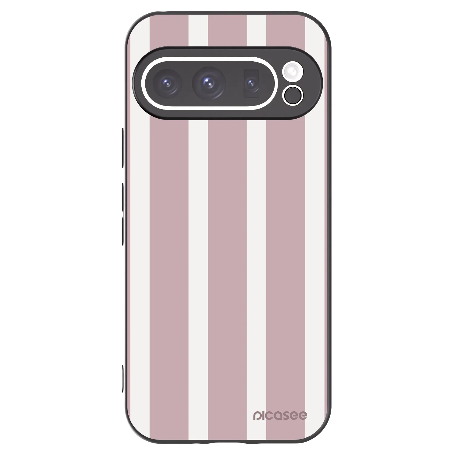 Picasee crna silikonska maskica za Google Pixel 9 Pro - Velvet sun