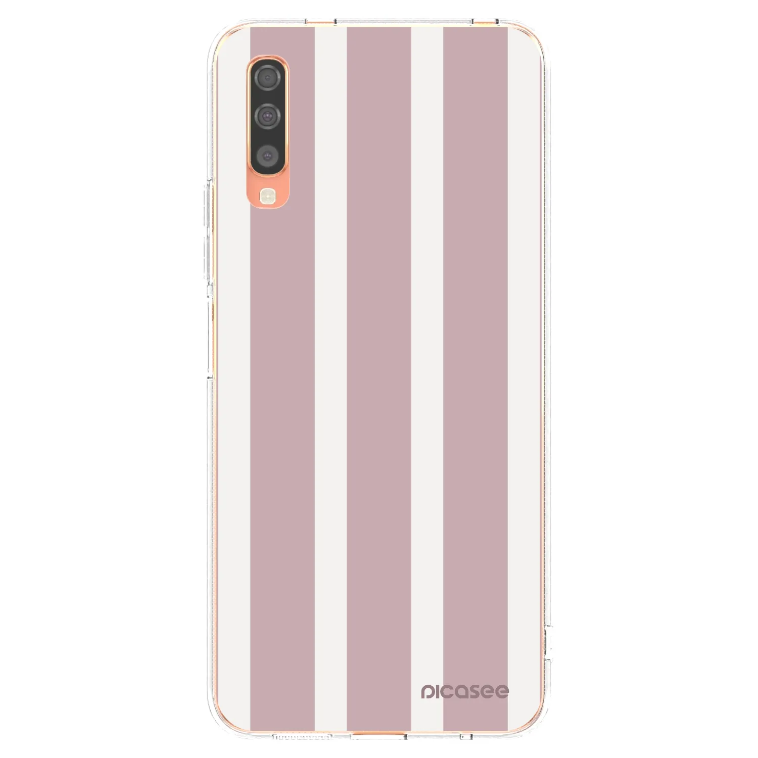 Picasee silikonska prozirna maskica za Samsung Galaxy A70 A705F - Velvet sun