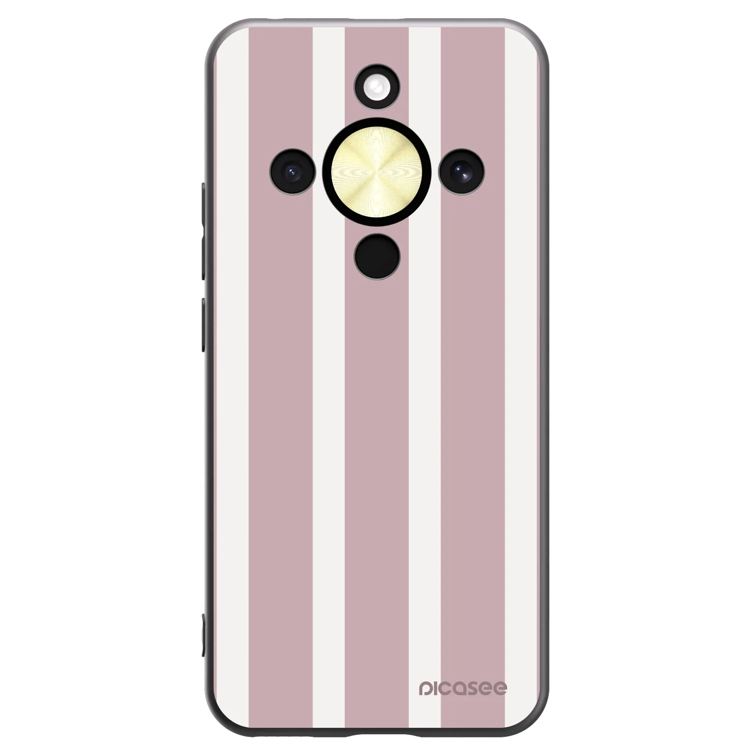 Picasee crna silikonska maskica za Honor Magic8 Lite 5G - Velvet sun