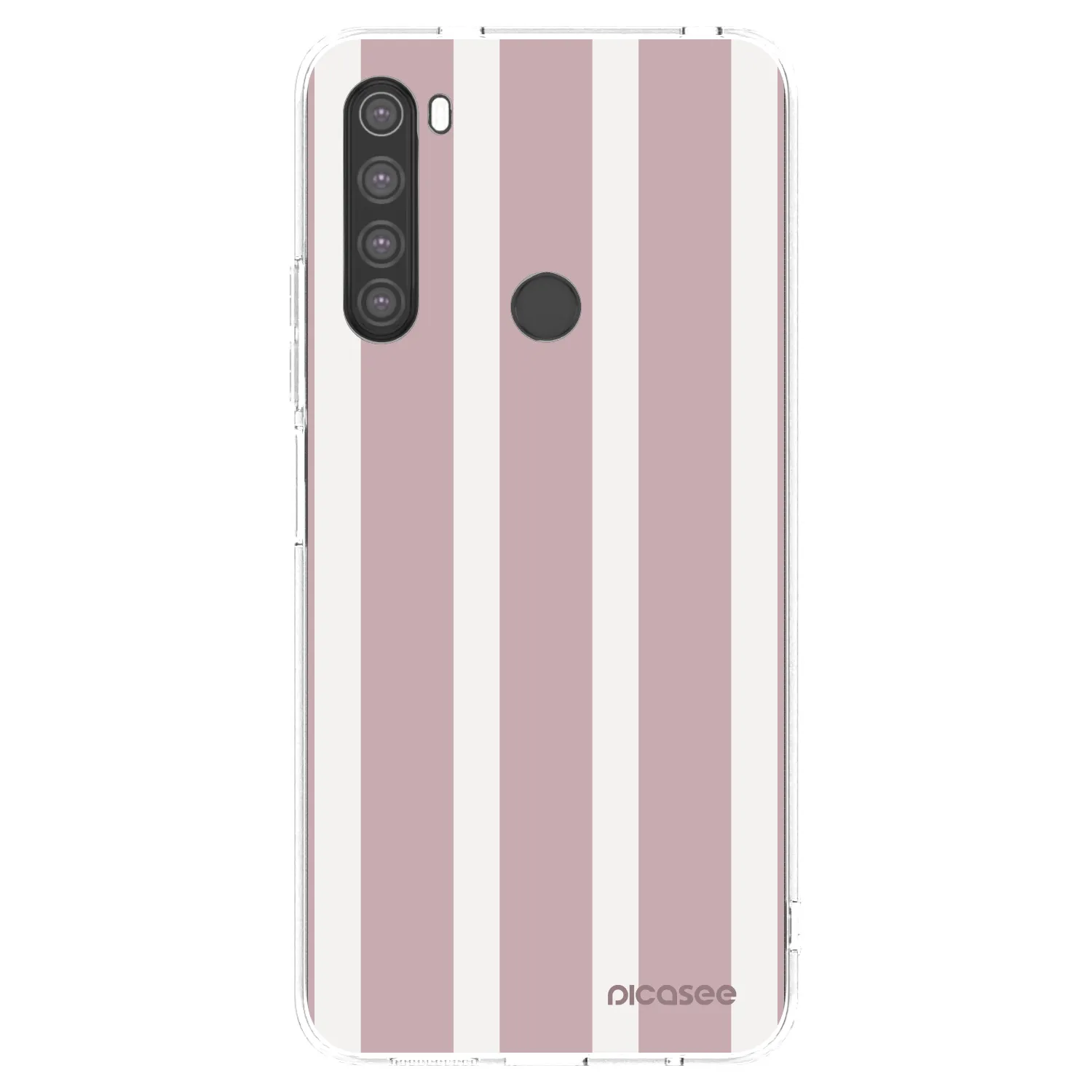 Picasee silikonska prozirna maskica za Xiaomi Redmi Note 8 - Velvet sun