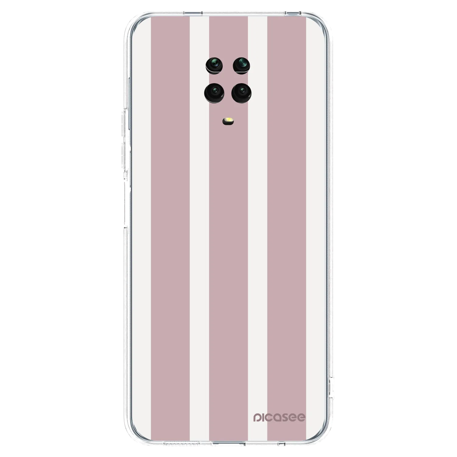 Picasee silikonska prozirna maskica za Xiaomi Redmi Note 9 Pro - Velvet sun