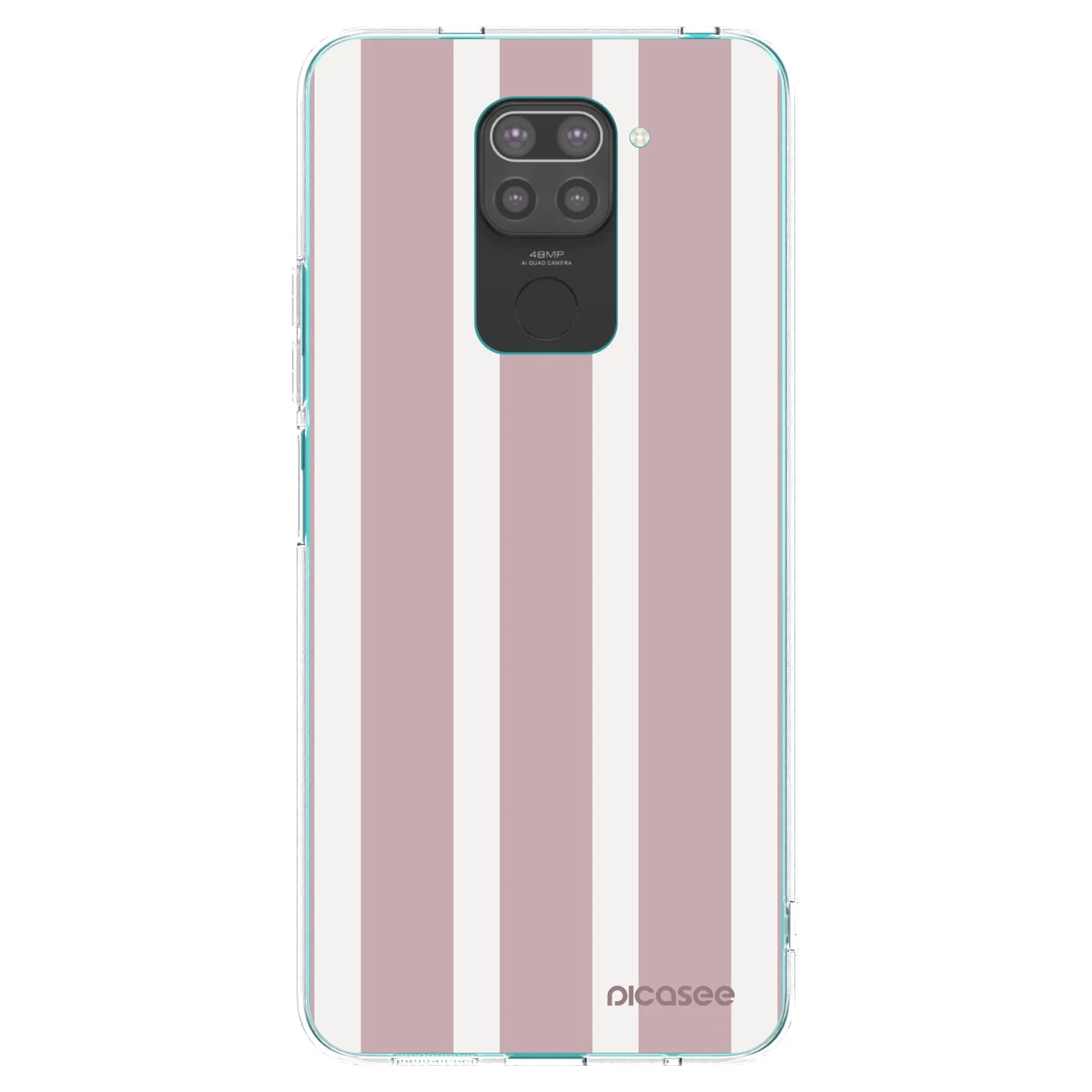 Picasee crna silikonska maskica za Xiaomi Redmi Note 9 - Velvet sun
