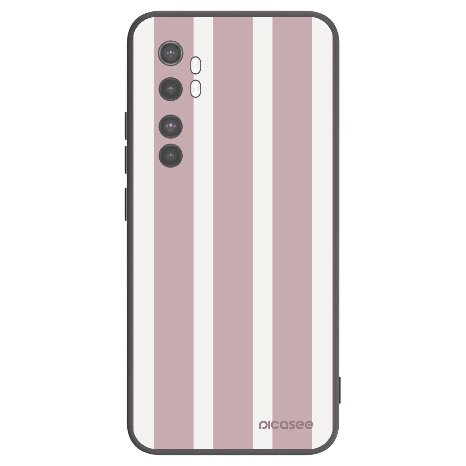 Picasee crna silikonska maskica za Xiaomi Mi Note 10 Lite - Velvet sun