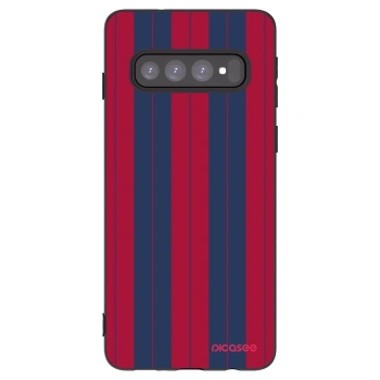 Picasee crna silikonska maskica za Samsung Galaxy S10 G973 - Yacht club
