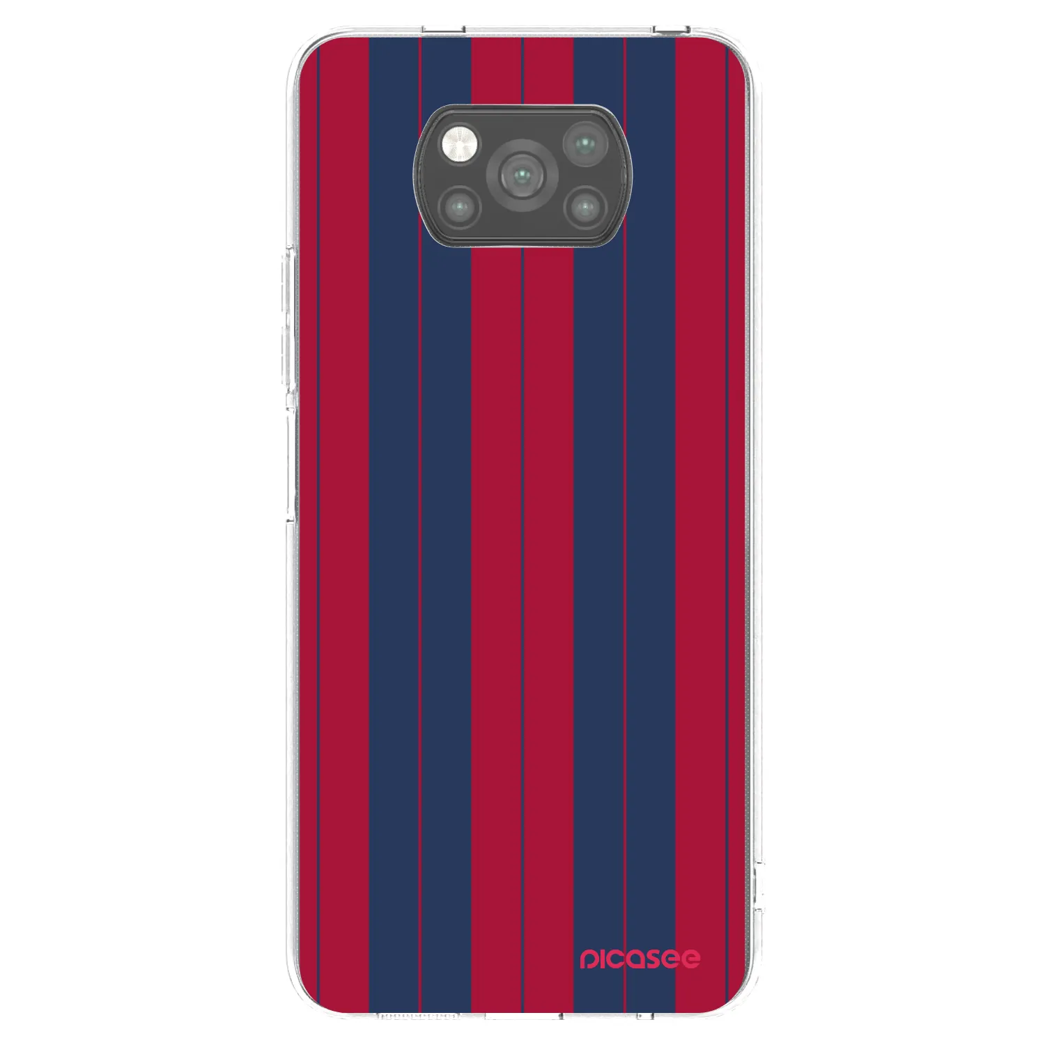 Picasee crna silikonska maskica za Xiaomi Poco X3 - Yacht club