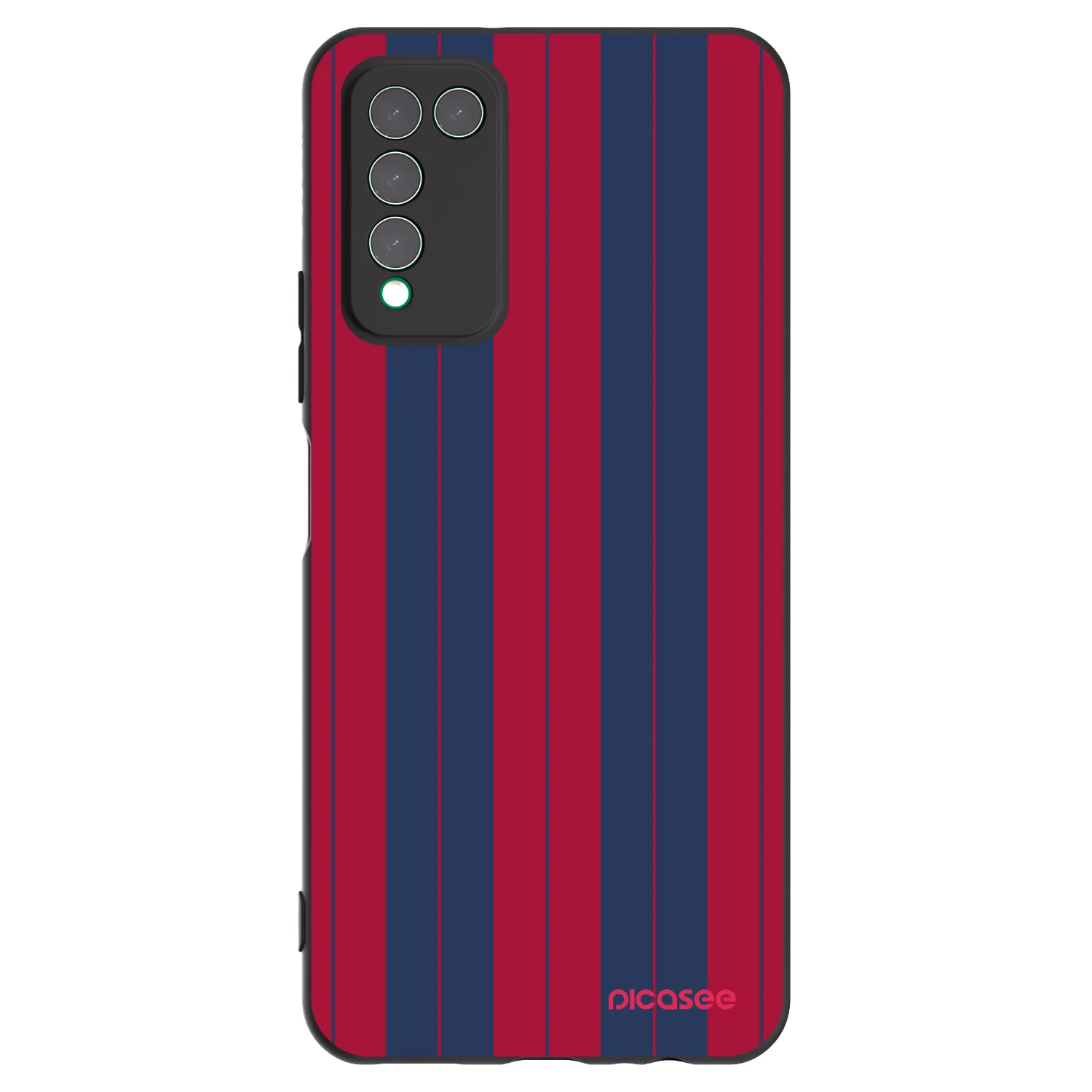 Picasee crna silikonska maskica za Honor 10X Lite - Yacht club