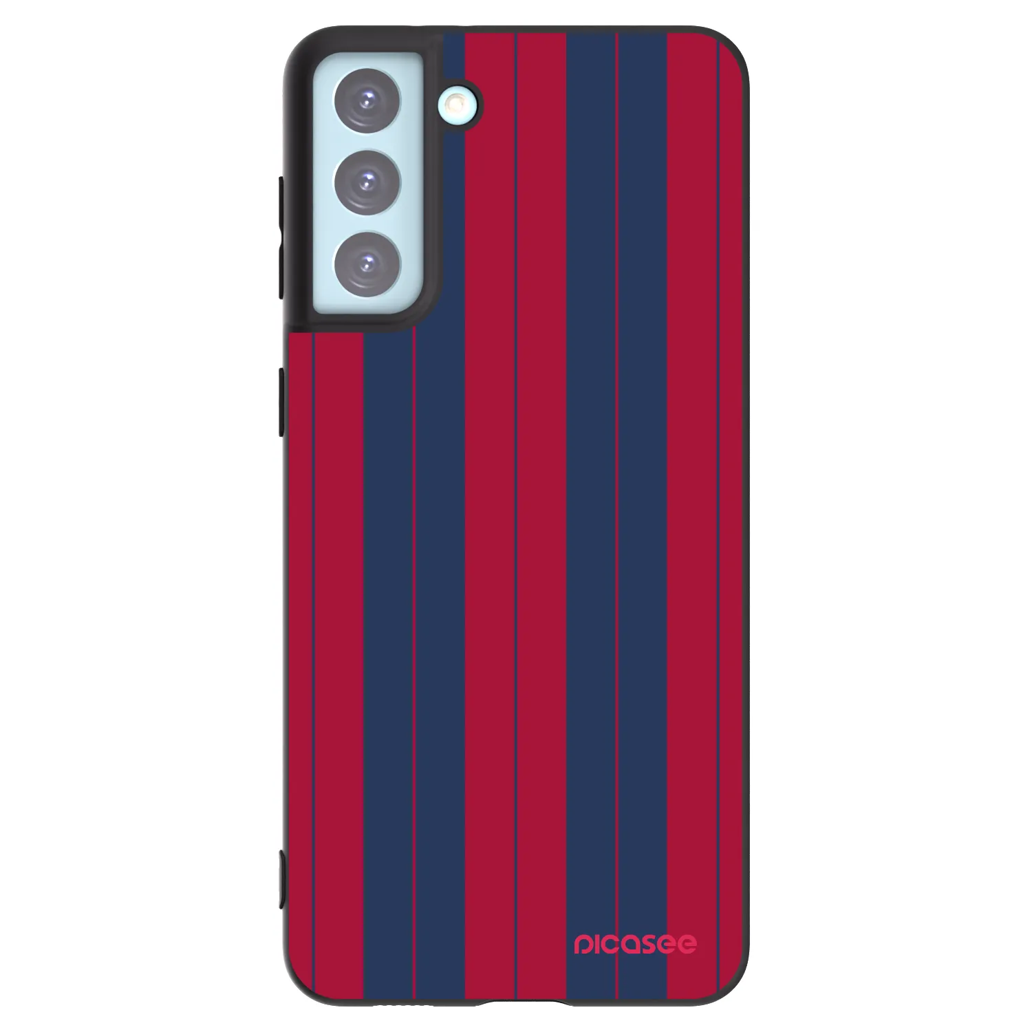 Picasee crna silikonska maskica za Samsung Galaxy S21+ 5G G996F - Yacht club