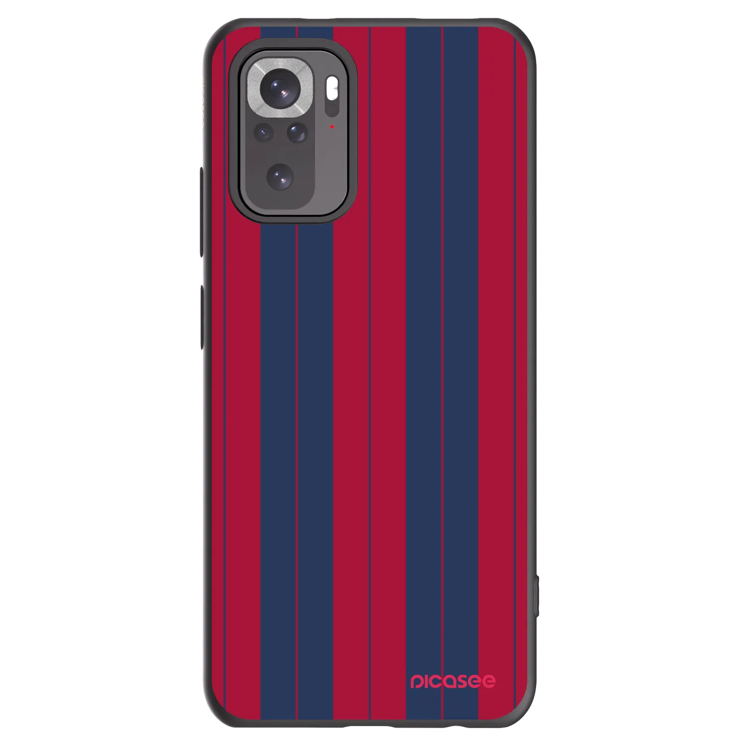 Picasee crna silikonska maskica za Xiaomi Redmi Note 10 - Yacht club