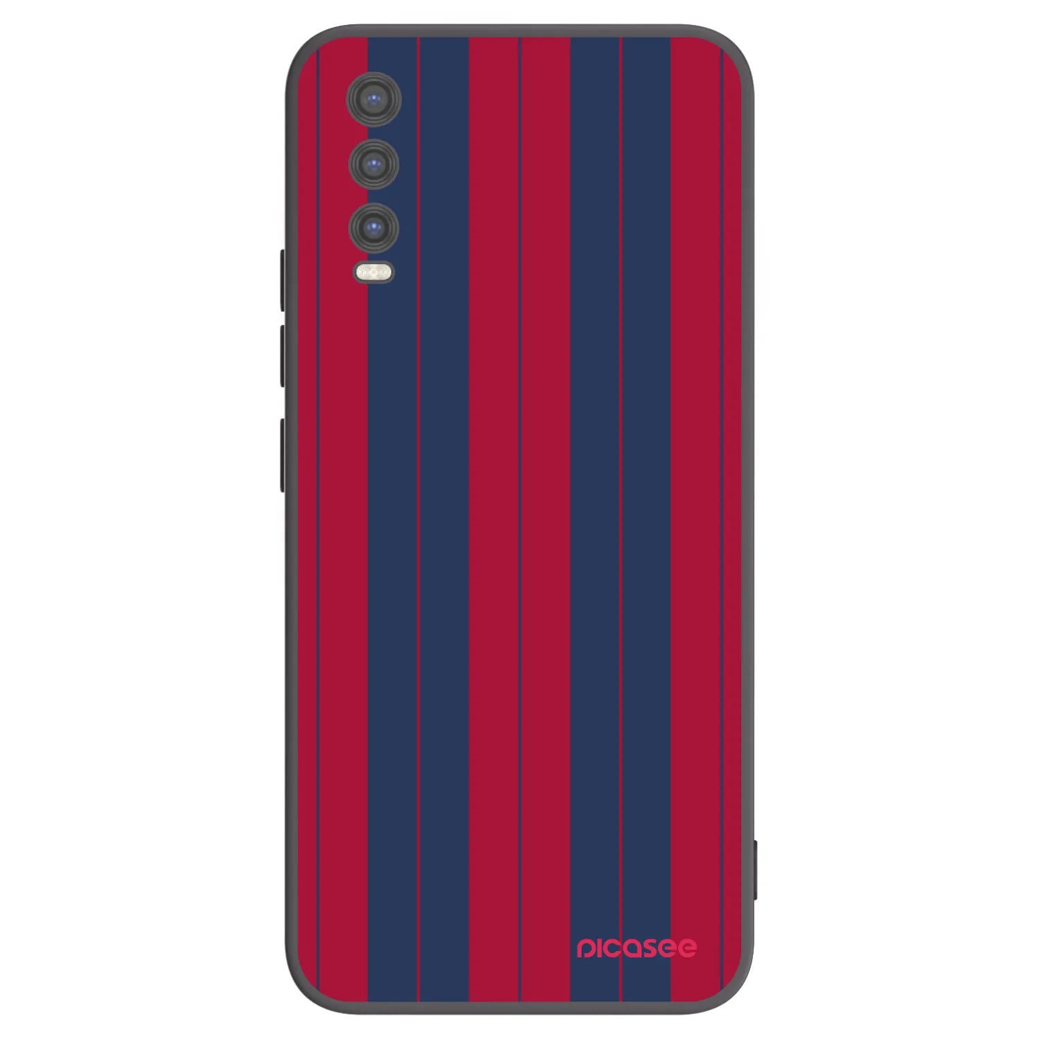 Picasee crna silikonska maskica za Vivo Y20s - Yacht club