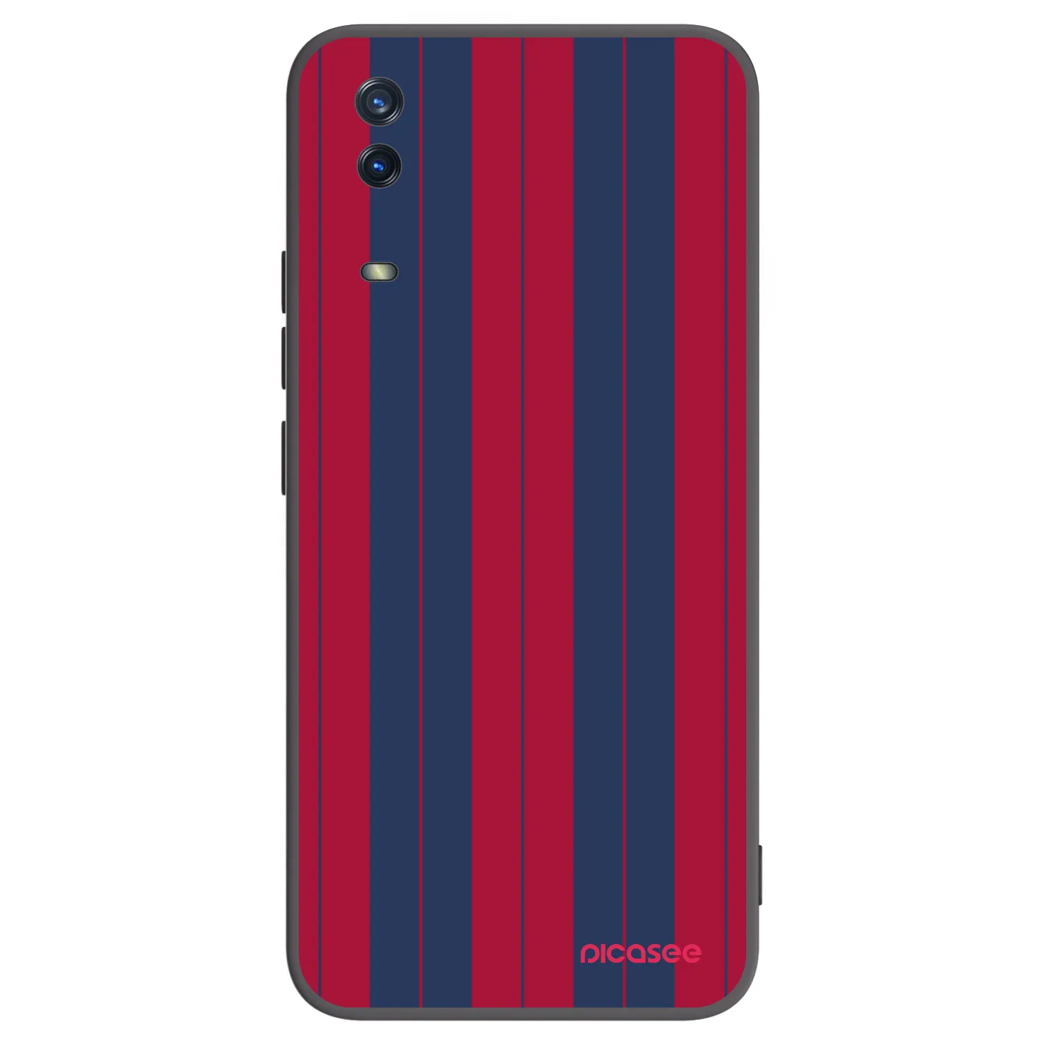 Picasee crna silikonska maskica za Vivo Y11s - Yacht club