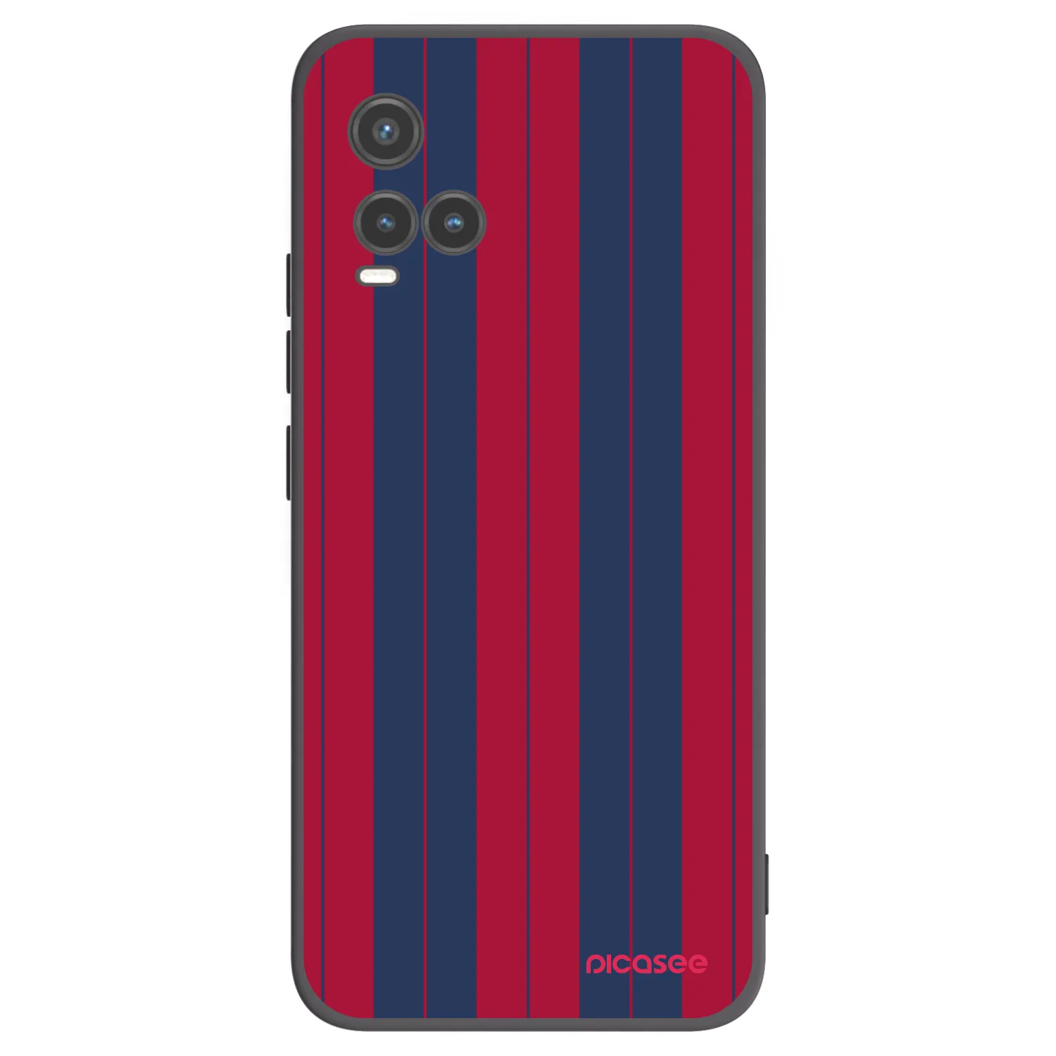 Picasee crna silikonska maskica za Vivo Y33s - Yacht club