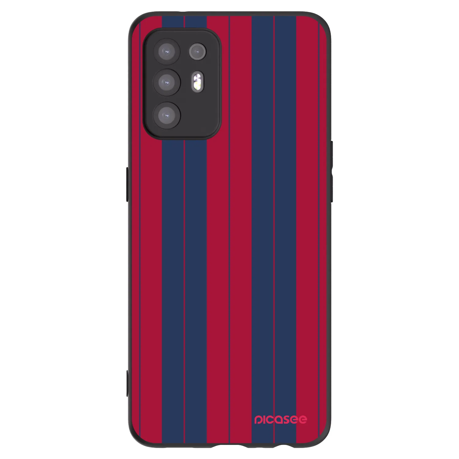 Picasee crna silikonska maskica za OPPO A94 5G - Yacht club