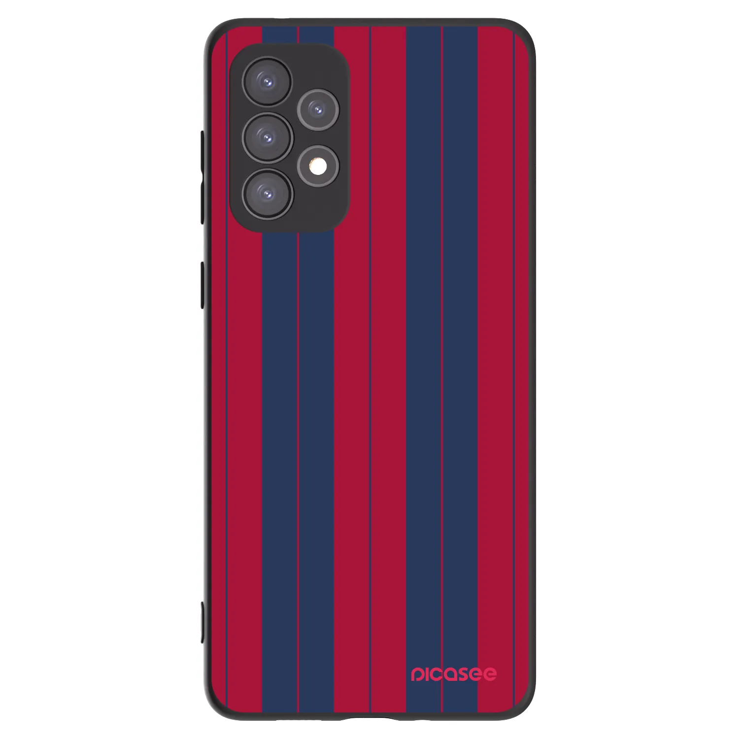 Picasee crna silikonska maskica za Samsung Galaxy A73 5G - Yacht club