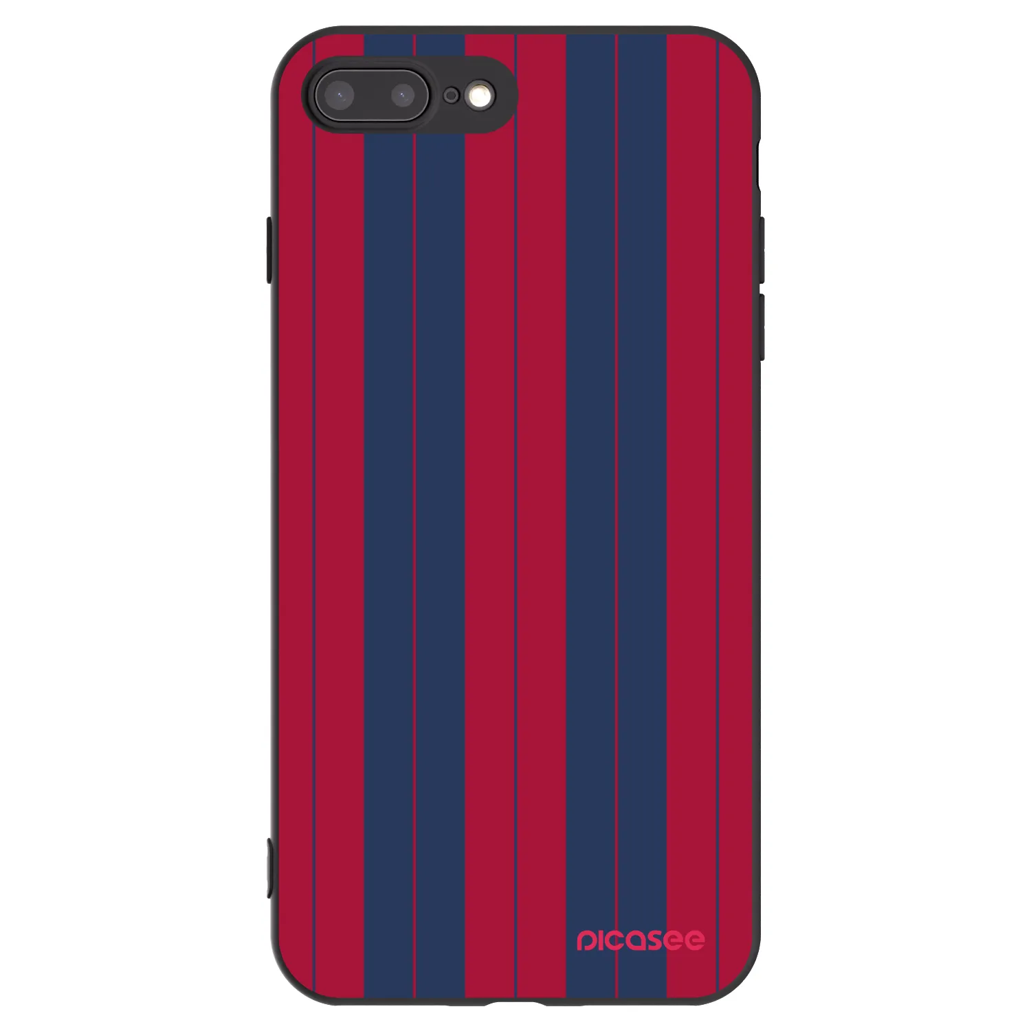 Picasee crna silikonska maskica za Apple iPhone 8 Plus - Yacht club