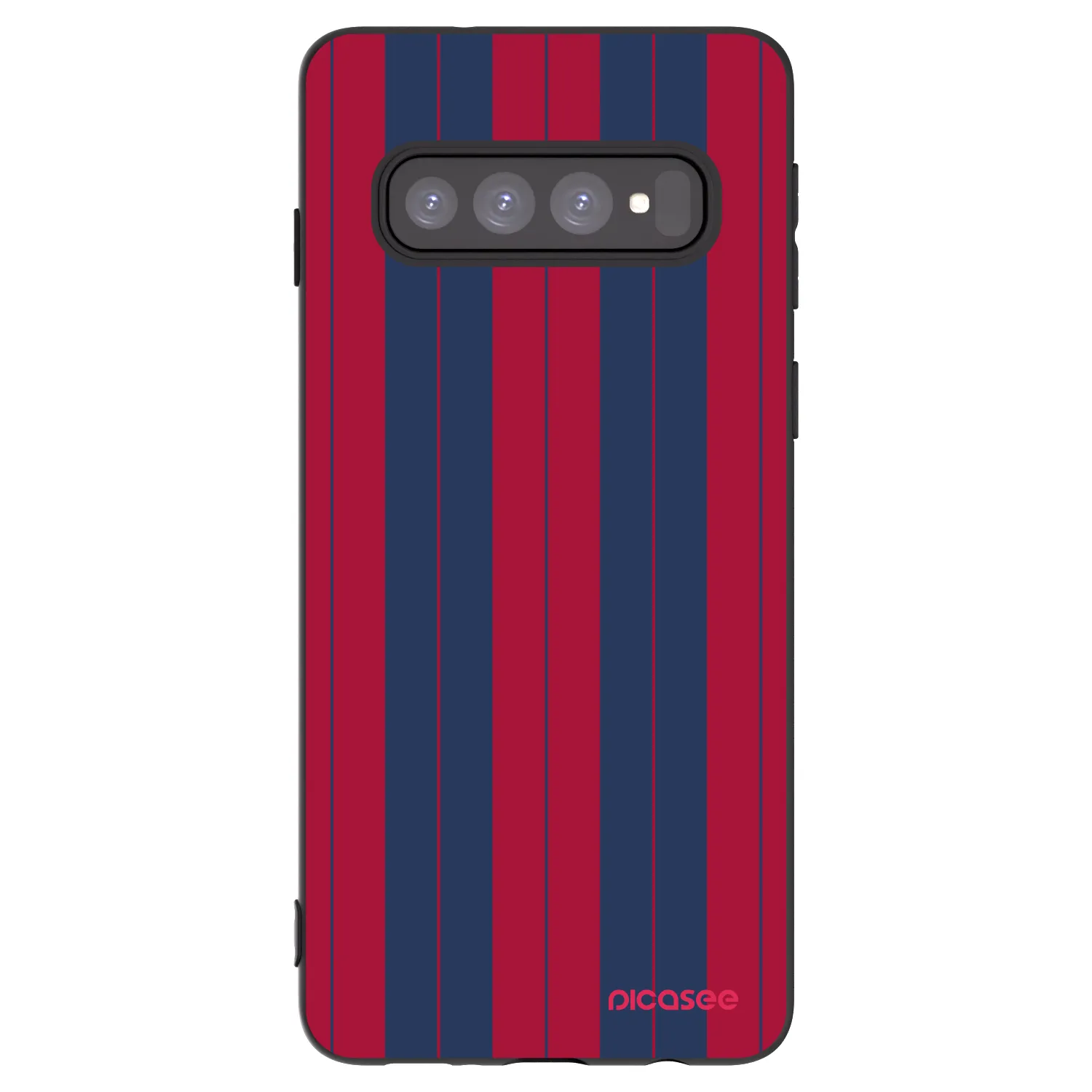 Picasee crna silikonska maskica za Samsung Galaxy S10 G973 - Yacht club