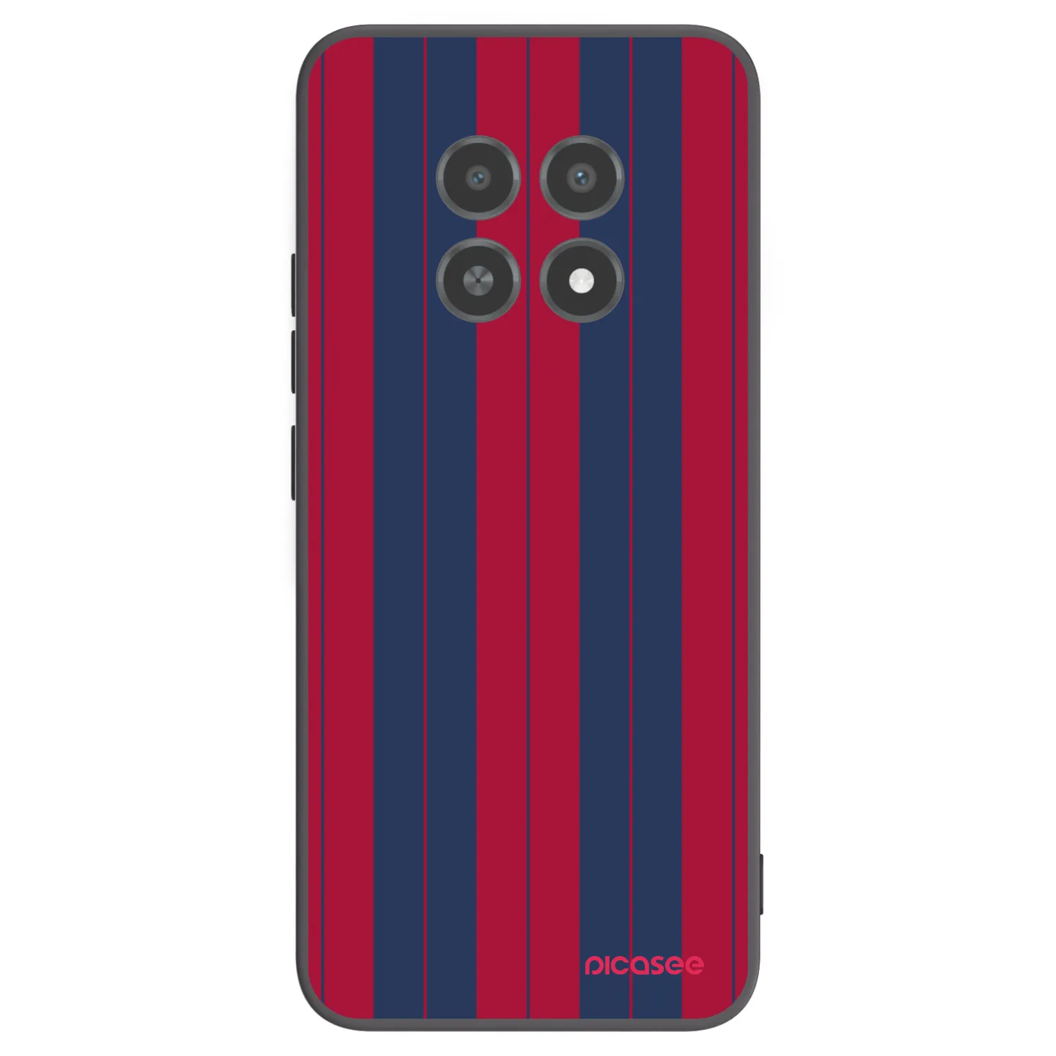 Picasee crna silikonska maskica za Realme 12X - Yacht club