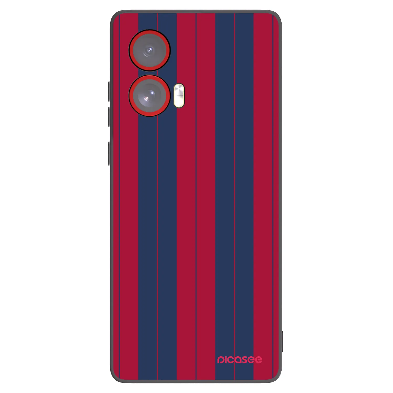 Picasee crna silikonska maskica za Motorola Edge 50 Fusion - Yacht club