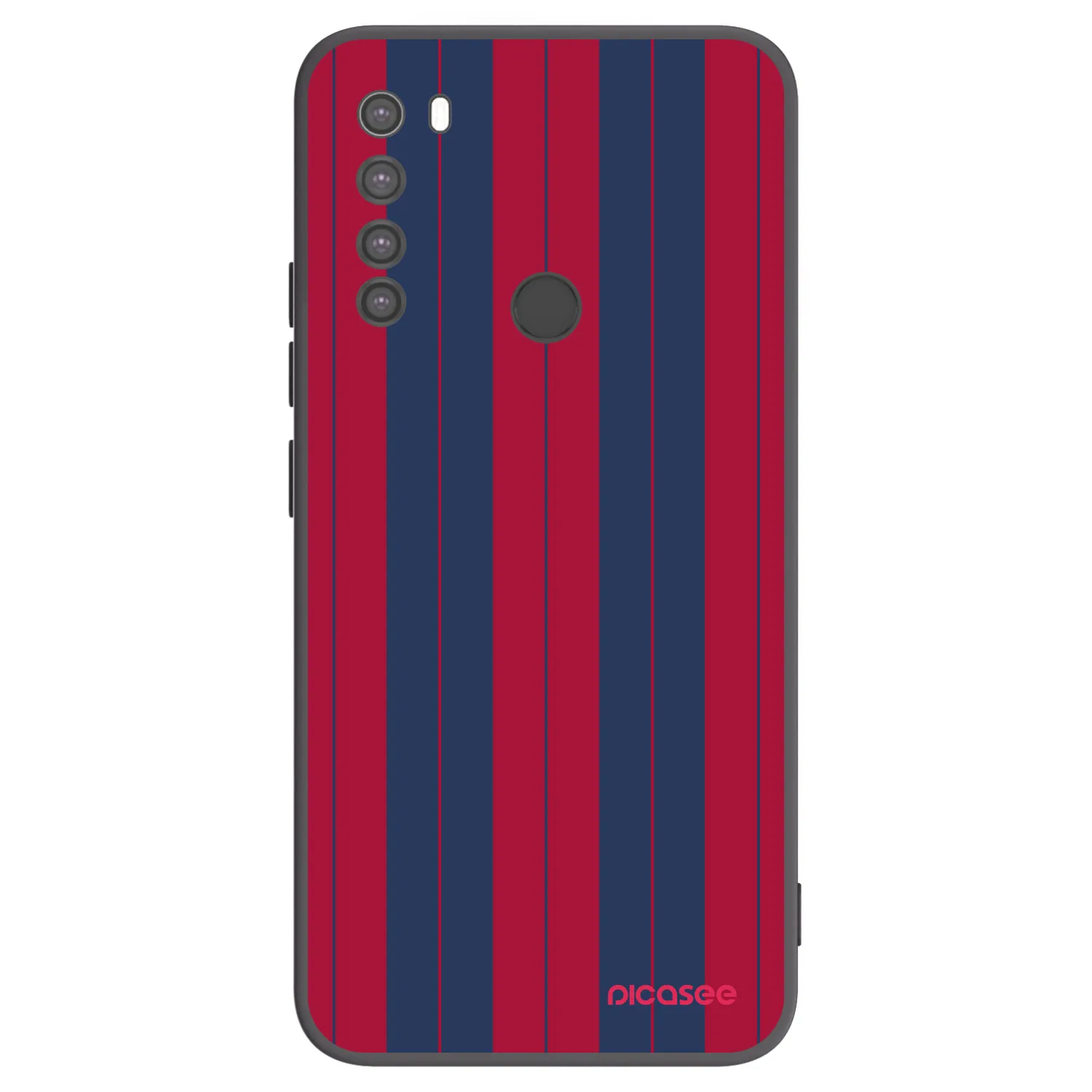 Picasee crna silikonska maskica za Xiaomi Redmi Note 8 - Yacht club