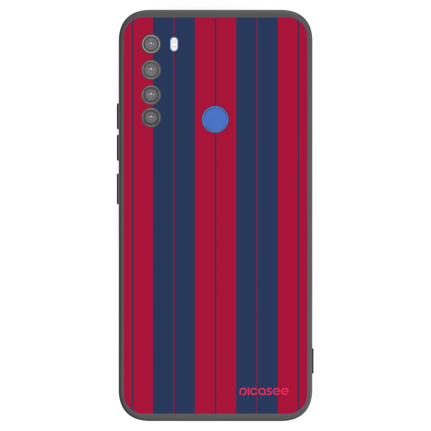 Picasee crna silikonska maskica za Xiaomi Redmi Note 8T - Yacht club