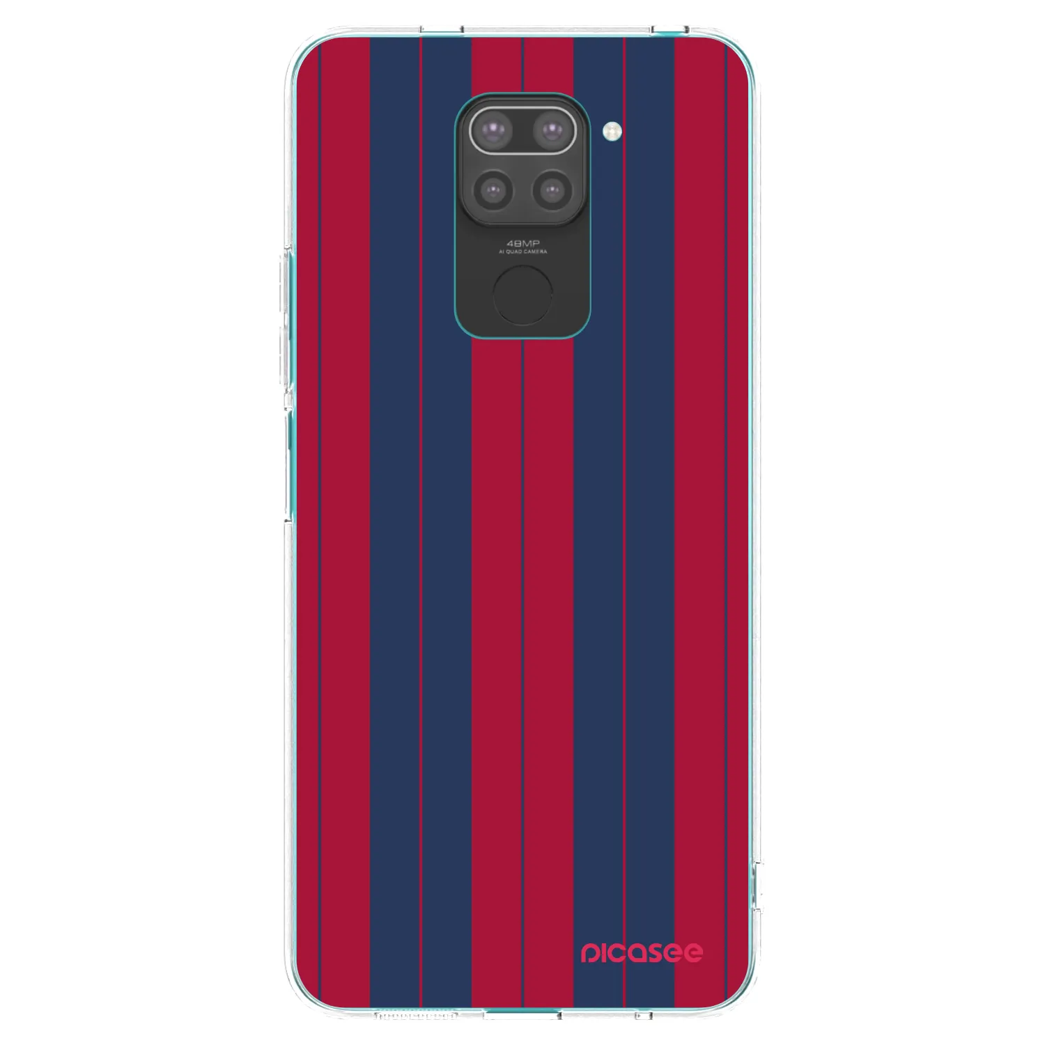 Picasee crna silikonska maskica za Xiaomi Redmi Note 9 - Yacht club