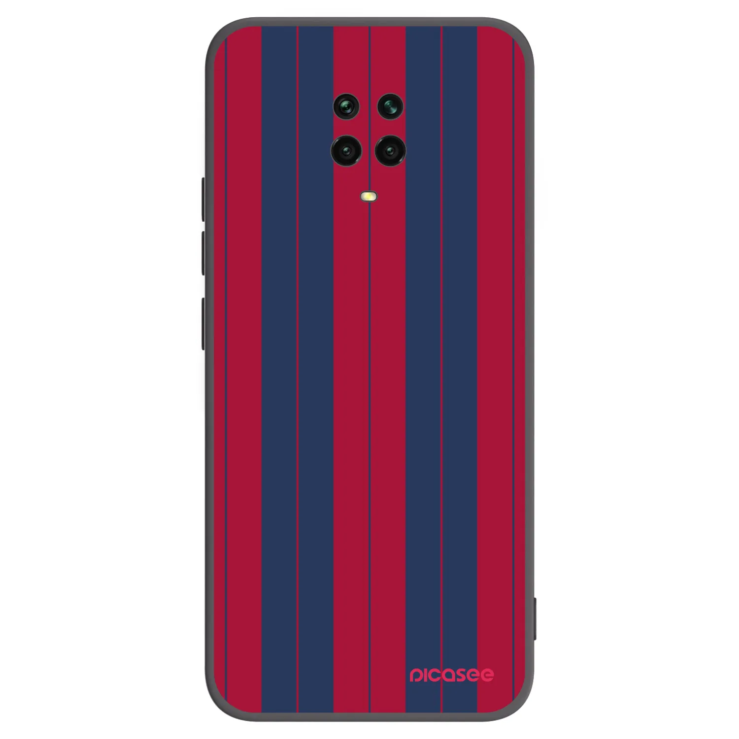 Picasee crna silikonska maskica za Xiaomi Redmi Note 9S - Yacht club