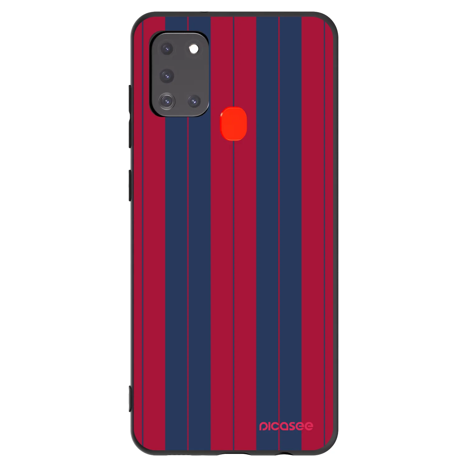 Picasee crna silikonska maskica za Samsung Galaxy A21s - Yacht club