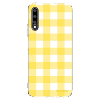Picasee silikonska prozirna maskica za Honor 9X Pro - Gride lemon
