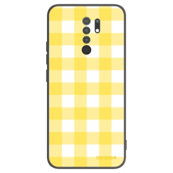 Picasee crna silikonska maskica za Xiaomi Redmi 9 - Gride lemon