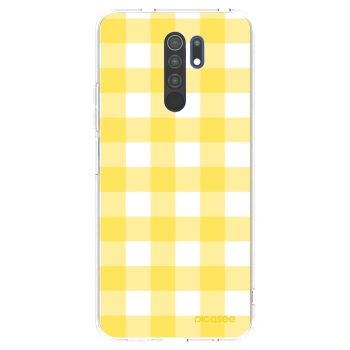 Picasee silikonska prozirna maskica za Xiaomi Redmi 9 - Gride lemon