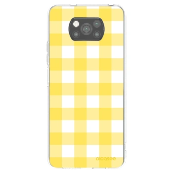 Picasee crna silikonska maskica za Xiaomi Poco X3 - Gride lemon